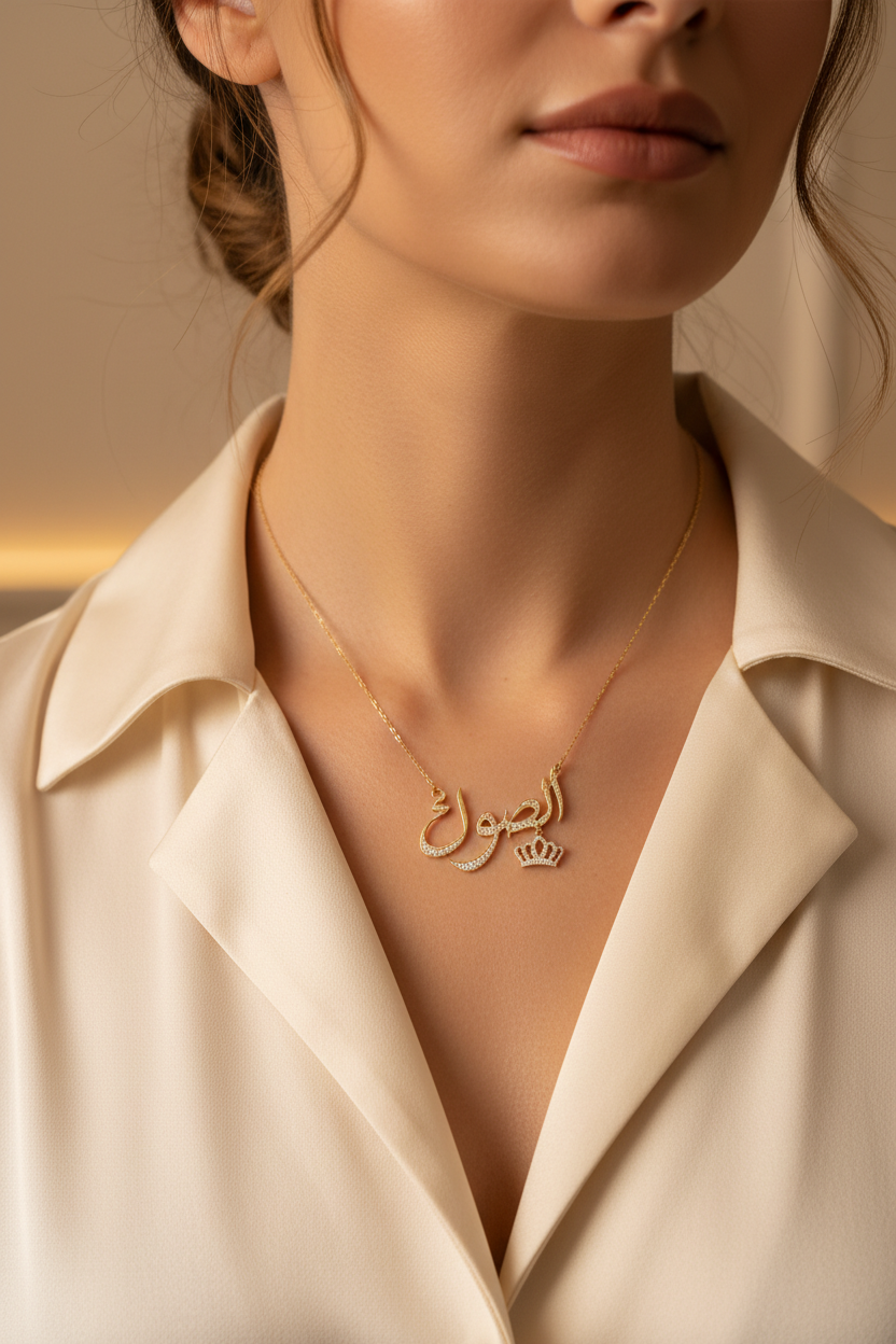 Collier Calligraphique