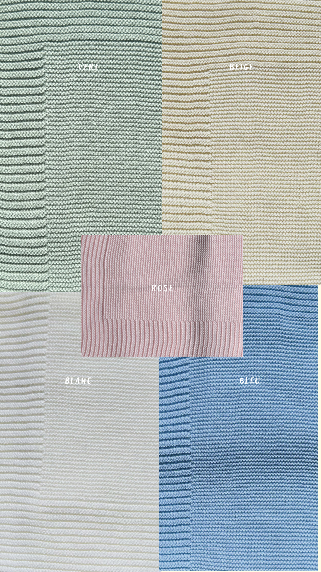 Plaid en maille - Baby